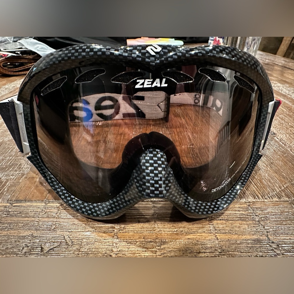 ZEAL Ski Goggles and Case
